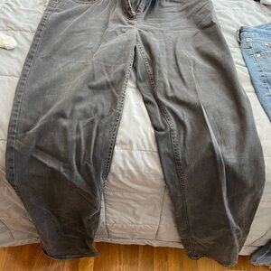 Caché Bootcut Stretch Grey Pants | Size 10 Y2K 2000s Mid-Rise